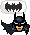 Batman Emoticon pixelled by Gomotes