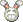 a bunny emoticon