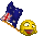 happy australia flag emoticon