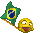 happy brazil flag emoticon