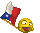 this emoticon swing a chilean flag
