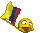 happy colambia flag emoticon