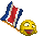 this emoticon swing a costa rican flag