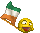 this emoticon swing a ivorian flag