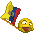 this emoticon swing a ecuadorian flag