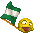 this emoticon swing a nigerian flag