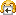 a emoticon with a arrow sign to the left