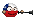 chile fan emoticon with a vuvuzela