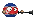 korea dpr fan emoticon with a vuvuzela