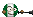 nigeria fan emoticon with a vuvuzela