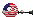 usa fan emoticon with a vuvuzela