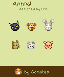 Animal emoticons for your communications Animal emotions from Gomotes