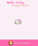 Hello Kitty emoticons for your communications Hello Kitty emotions from Gomotes